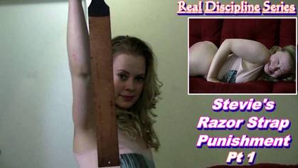 RDS Stevies Razor Strap Punishment Pt 1