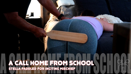 Stella Paddled for Inciting Mischief